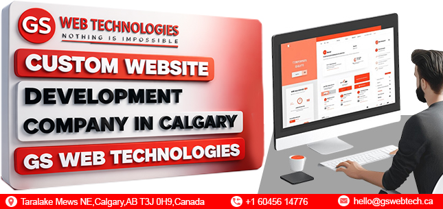 Custom Website Development Company in Calgary
